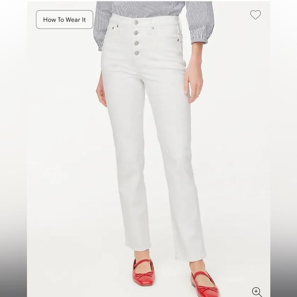 J. Crew Factory Denim - J.Crew Tall high-rise stovepipe jean in signature stretch+